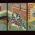 Ichikawa Kodanji IV as Danshichi Kurobei (団七九郎兵衛) - the right-hand panel of a triptych